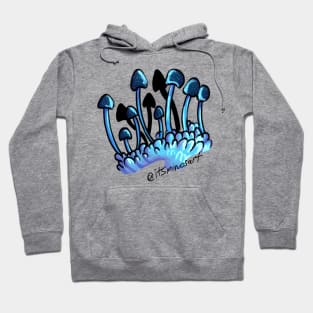 Blue Mushroom Hoodie